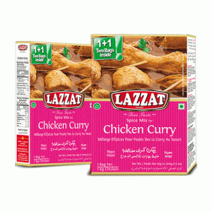 Package of Lazzat Chicken Curry