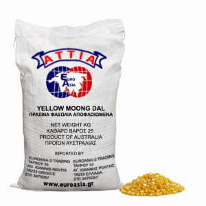 Attia Yellow Moong (Πράσινα Φασόλια Αποφλοιωμένα) 25KG