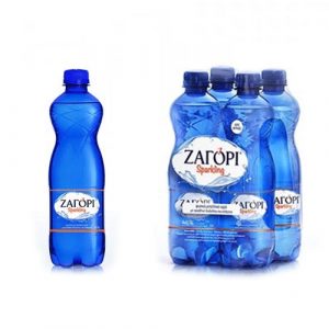 Zagori Sparkling Water (Ζαγόρι Ανθρακούχο Νερό) 500ml x 4
