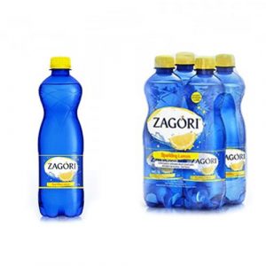 Zagori Sparkling Lemon Flavour (Ζαγόρι Ανθρακούχο Νερό Λεμόνι) 500ml x 4