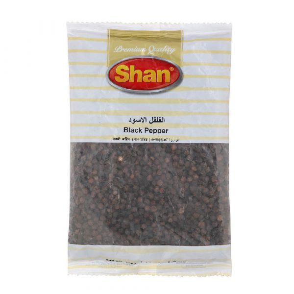 Shan Black Pepper Whole (Μαύρο Πιπέρι Ολόκληρο) 100g