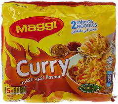 Maggi Curry Noodles (χυλοπίτες μάγκι κάρυ) 79g