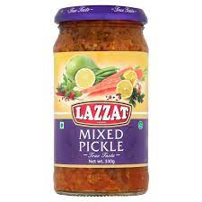 Lazzat Mixed Pickle In Oil (Μικτό τουρσί) 1kG