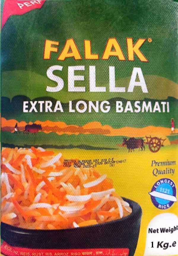 Falak 1121 Sella Rice (Ρύζι Ζεματισμένο) 5KG