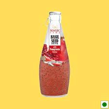 Basil Pomegranate Milk Drink  290ml